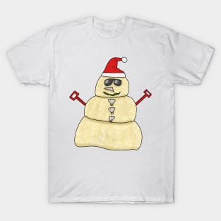 Sandman (snowman made of sand) T-Shirt